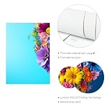 CHERHERART Kolorowy obraz na płótnie w kształcie serca kwiat Boho Boho Wiosna Bloom Decorat plakat do salonu 25 x 40 cm bez ramki