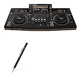 BoxWave Stylus Pen Compatible with Pioneer DJ Opus-Quad - FineTouch Capacitive Stylus, Super Precise Stylus Pen - Jet Black