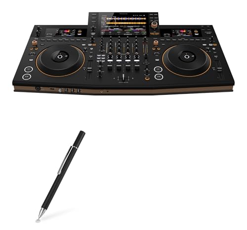 BoxWave Stylus Pen Compatible with Pioneer DJ Opus-Quad - FineTouch Capacitive Stylus, Super Precise Stylus Pen - Jet Black