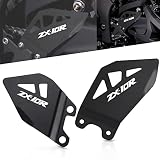 Motorcycle Foot Peg Heel Plates Guard for ZX-10R ZX10R 2011-2021 for ZX-10RR ZX10RR 2017-2020 Black