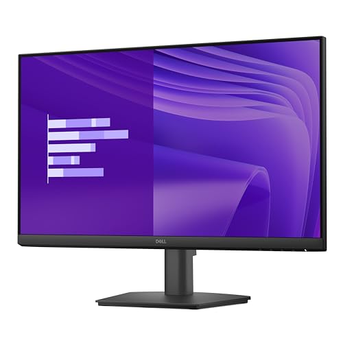 Dell E2425HM 23.8"/60.5cm FHD Monitor | IPS Panel | 5ms Response| Tilt Adjustment | 100Hz Refresh Rate | 1000:1 Contrast | 250 cd/m2 |Ports: 1 HDMI, 1 DP 1.2, 1 VGA|TÜV Rheinland 3-Star Eye Comfort view 2