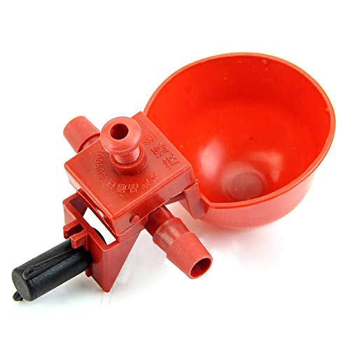 Walkingpround 10Pcs Bird Cage Chick Coop Feed Quail Drinking Cups Chicken Water Bowl Pigeon Automatic Water Feeder Farm Animal Tool #TOP1