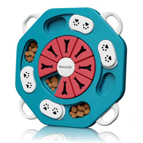 MateeyLife Dog Puzzle Toys Interactive Toys Treat Dispensing Slow Feeder