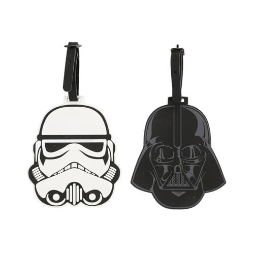 Star Wars A New Hope Stormtrooper & Darth Vader 2-Piece Luggage Tag Set