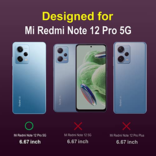 Image of Amazon Brand - Solimo Back Case Cover for Mi Redmi Note 12 Pro 5G | Compatible for Mi Redmi Note 12 Pro 5G Back Case Cover | Matte Case | Liquid Silicon Magic Case with Camera Protection | Lavender