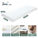 Jamdok 3Inch Cot Mattress Topper,Cool Gel Memory Foam,Narrow Twin(75x30) - Image 3