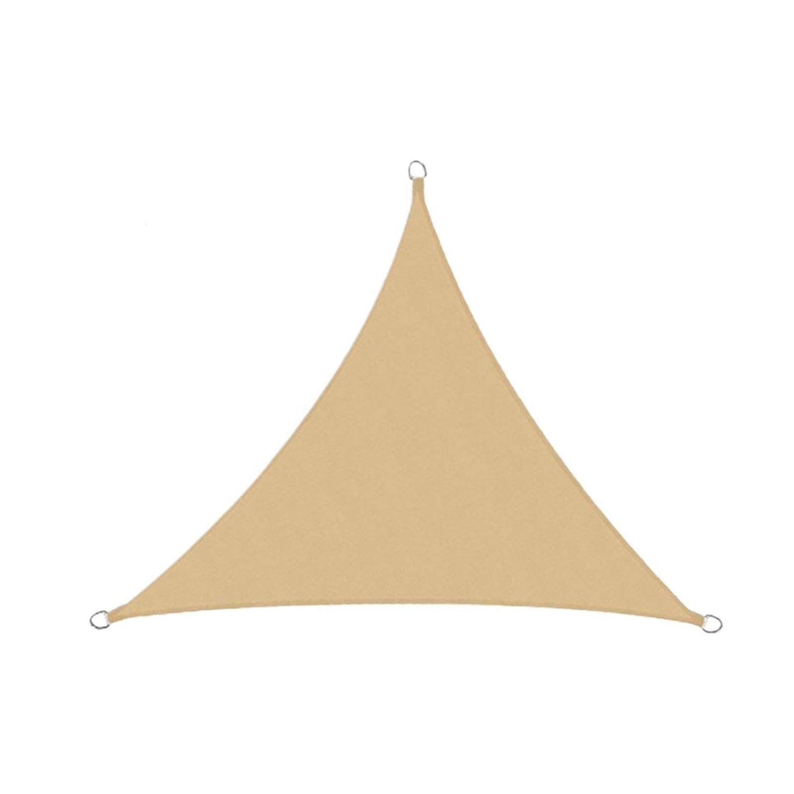 Voile d'ombrage triangulaire 3x3x3m en tissu Oxford imperméable pour jardin