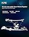 KAX 741-688 Power Window Regulator with Motor Rear Left Driver Side Compatible with 1998-2011 Lincoln Town Car