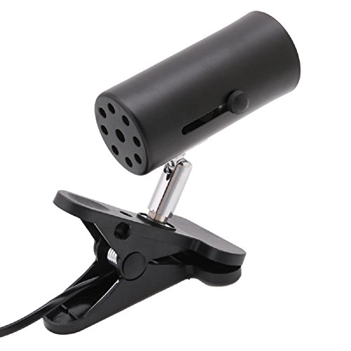 image for LIYUDL Reptile Lamp Holder,Ceramic Clamp Lamp Light Holder Adjustable 