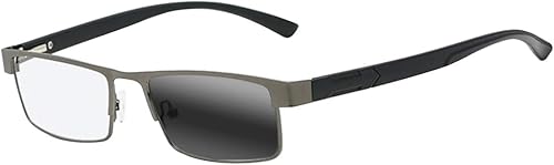 SightPerk Gafas de lectura bifocales con marco de metal rectangular ajustable para hombre, gafas de transición fotocromáticas UV400