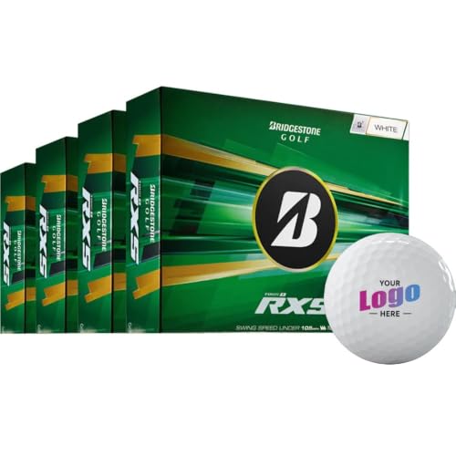 Bridgestone Tour B RXS Personalized Golf Balls - Buy 3 DZ Get 1 DZ Free - 2026 Model (Business Logo)