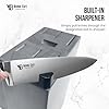 Kitchen-Knife-Set-20-Piece-Knife-Block-Set-with-Built-In-Sharpener-German-Stainless-Steel-Kitchen-Knives-Comprehensive-Knives-Set-for-Kitchen-for-All-Your-Culinary-Needs-1-Year-Refund-Warranty Kitchen Knife Set, 20-Piece Knife Block Set with Built-In Sharpener - German Stainless Steel Kitchen Knives - Comprehensive Knives Set for Kitchen for All Your Culinary Needs - 1 Year Refund Warranty