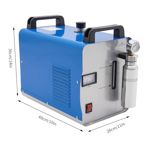 Dodoam Acrylic Polishing Machine,95L 400W Oxygen Hydrogen HHO Gas Flame Generator Torch Acrylic Polisher H180 AC 110V 400W + Gas Torch for for Polishing Acrylic Products