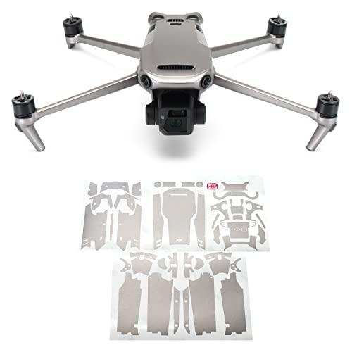 Image of WRAPGRADE Full Skin Stickers for DJI Mavic 3 / Mavic 3 Classic (Titanium)