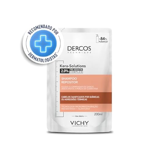 Vichy Dercos Refil Shampoo Kera Solutions 200Ml