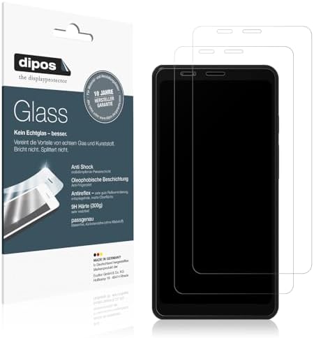 dipos I 2x Protector de Pantalla mate compatible con Bigme HiBrea...