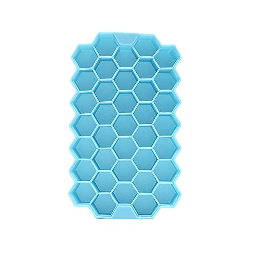 Alnicov 2 Pack Bandejas de Hielo de Silicona con Tapa miniatura 5