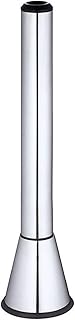 Commercial Standing Ashtray Cigarette Smoking Holder, Stainless Steel Large Outside Ashtrays, Free Standing Metal Ash Tray for Shopping Mall Hotel Airport,Silver-102.5 * 22.5cm