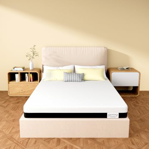 Memory Matratzen Colchón de Espuma fría de 140 x 200 cm, 16 cm de Altura, dureza H3, 7 Zonas de Alivio Corporal, Ideal para Estudiantes y dormitorios Familiares. (140x200x16cm)