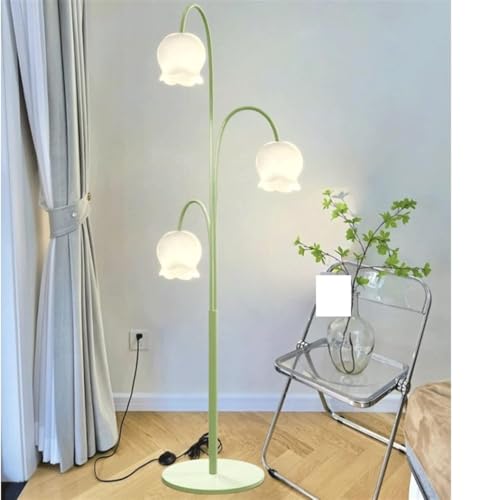 Lámpara de pie floral inspirada en campanillas de viento para sorprender con estilo en casa 4