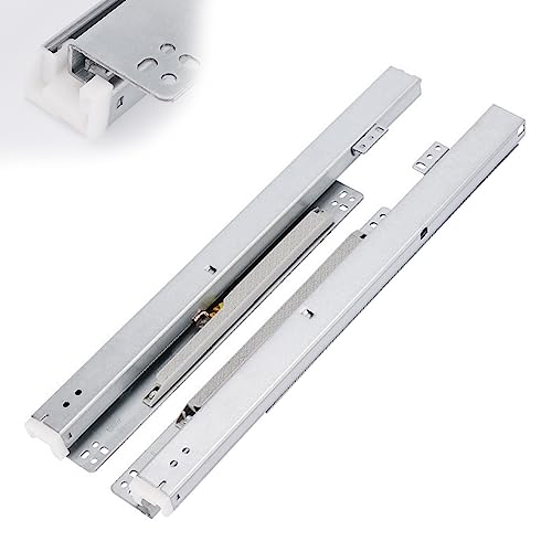 Guide per cassetti, Guide per cassetti per armadietti, Guide per cassetti sottopiano ad estensione completa, da 8 a 24 pollici in diverse dimensioni, 1 paio di capacità di carico di 90 libbre per arma