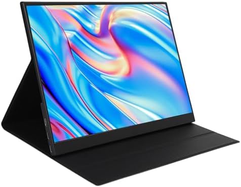 14Inch 2K Portable Monitor, 2160x1440 IPS HDR Display with Speaker, 300 ...
