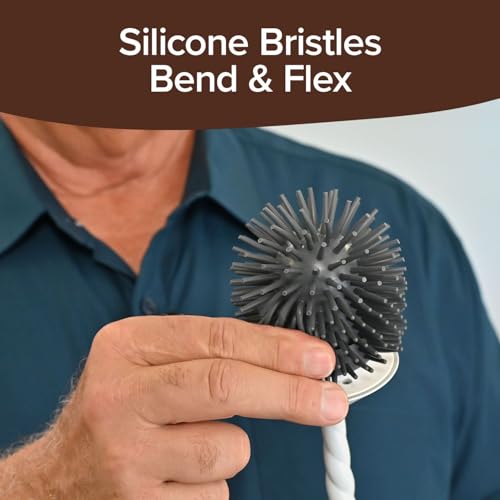 Horsepower Unicorn Electric Toilet Brush – Motorized 360° Silicone Bristles, Rechargeable Cordless Power for Effortless Deep Cleaning – AS-SEEN-ON-TV by Horsepower - Image 5