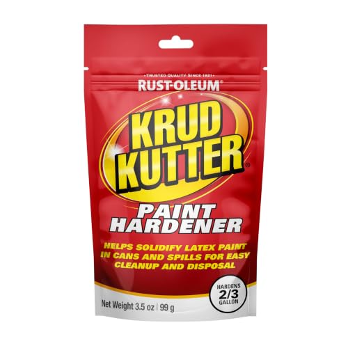 Krud Kutter Waste Paint Hardener, 3.5 oz, Odorless Paint and Colorant Solidifier for Easy Disposal, Turns Liquid Paint into Solid for Latex and Acrylic Paint Cleanup