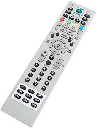 Calvas White+Black Fit For LG LCD LED Remote Control MKJ39170828 Smart Service Controller Replacement Replaced 19LG30 19LG31