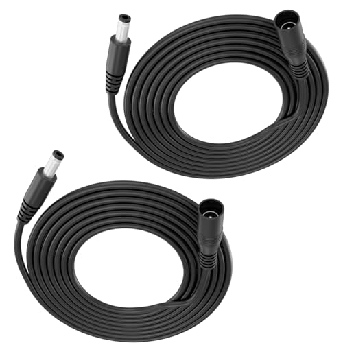 25Ft Power Extension Cable for Moen Flo Smart Water Monitor 920-003 | Fits for Moen 900-001 900-002 900-006. 25ft power cable for Automatic Shutoff Sensor,Durable construction（2pcs)