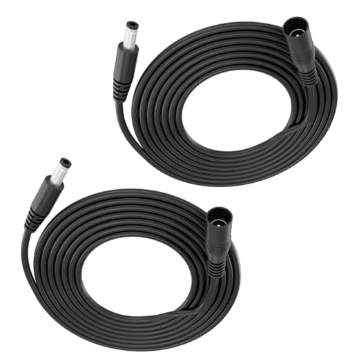 25Ft Power Extension Cable for Moen Flo Smart Water Monitor 920-003 | Fits for Moen 900-001 900-002 900-006. 25ft power cable for Automatic Shutoff Sensor,Durable construction（2pcs)