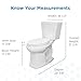 Gerber Avalanche Select 1.28 GPF Two-Piece Toilet with QuietClean Flush & KeepClean Surface, ADA Chair Height, 12-in Rough-In, Soft-Close Seat & Install Kit with Wax Ring, White, GRS48211E