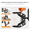 K&F CONCEPT Super Clamp with Dual Ballhead Magic Arm and Action Camera Phone Holder, 9.8" Magic Arm with Clamp Compatible with DJI Osmo GoPro Hero Insta360 #2