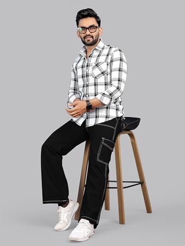 Image of ELYYORK Winter Shirt||Winter Shirt for Men||Woolen Shirts for Men||Winter Shirt for Men Stylish||Winter Shirts for Men Latest||Winter Shirts for Men Check||CB-WNTRS-O1