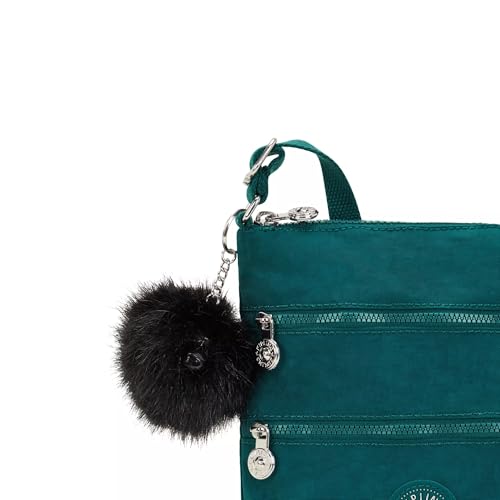 Image of Kipling Women's Abanu Multi Crossbody Bag, Lightweight, Adjustable Nylon Waist Pack with Multi-Compartment Zip Pockets
