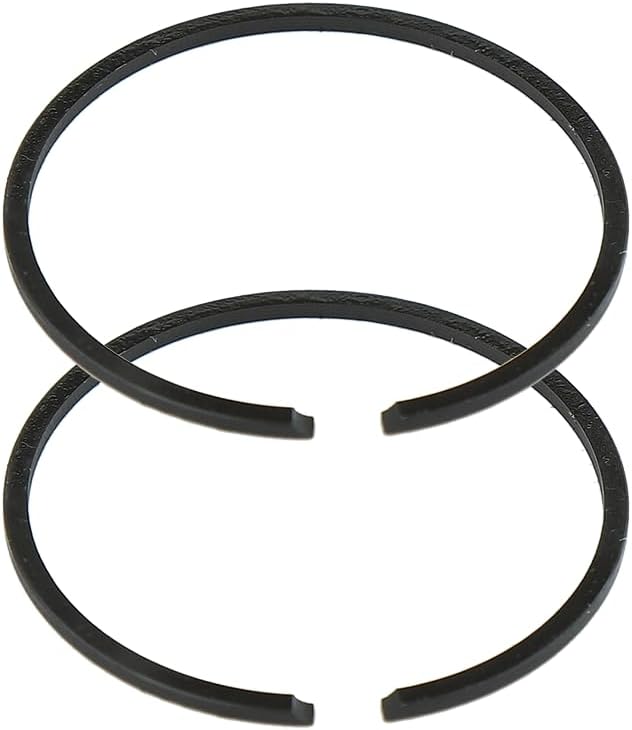 Miniatura 2 de 2 anillos de pistón de 1.378 in x 0.047 in para motosierra, recortadora, desbrozadora, pieza de cortacésped, tamaño del anillo 1.378 in x 0.047 in