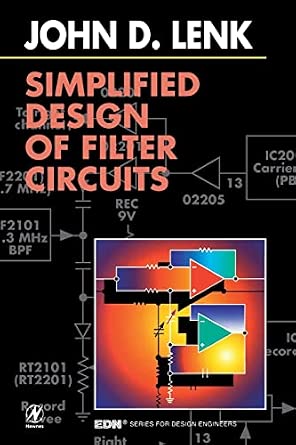 Simplified Design of Filter Circuits book cover
