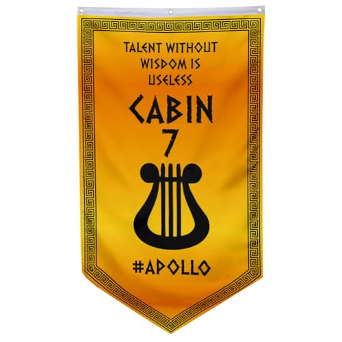 Yanbooch Cabin 7 Apollo Banner Flag Man Cave Bed Room Home Office Party Decor 30x50 Inch (B)