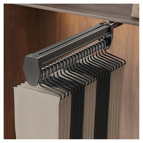 Portant extensible rétractable contre le manque de place dans votre dressing