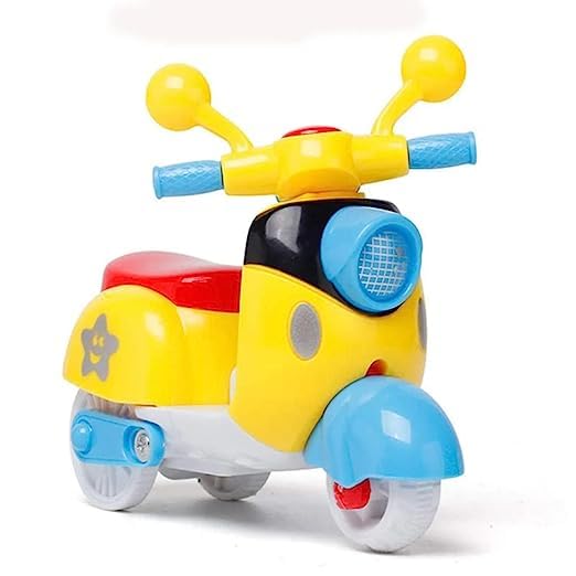 Buy HK Toys Unbreakable Mini Motorcycle Push and Go Friction Powered ...