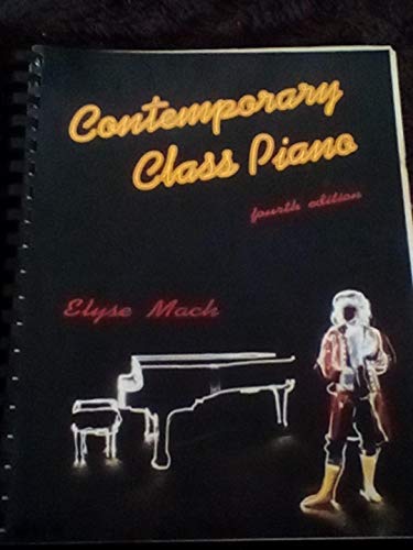 Contemporary Class Piano 0155134833 Book Cover