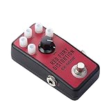 EX-GEAR Red Fury Distortion Pedal, The Classic Distortion Tone and Rockstar Sound
