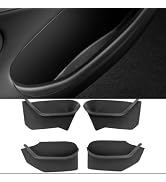 TOPABYTE 4 PCS Porte Latérale Boîte De Rangement Entièrement Emballée Pour Tesla Modèle Y Juniper...