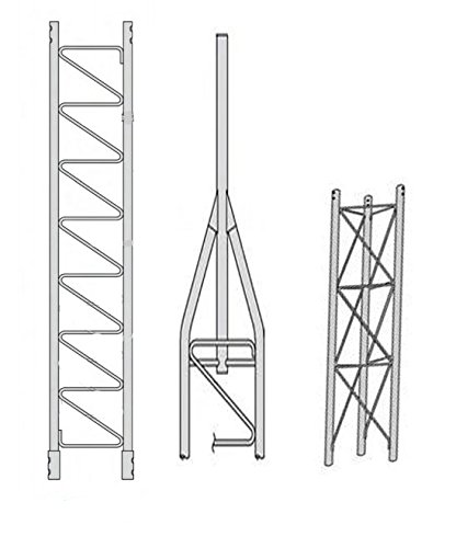 ROHN 45SS020 45G Series 20' Self Supporting Tower Kit, No Ice