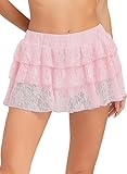 minifalda rosada Estos pantalones cortos están hechos de 100 % poliéster de alta calidad y son agradables para la piel, suaves y cómodos de llevar