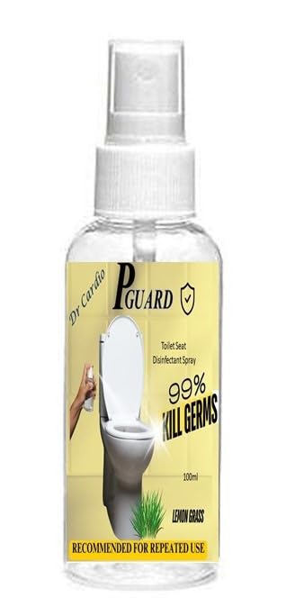 Dr.Cardio PGuard Travel-Friendly 100ml Sanitizer Spray: UTI Defense, 99.9% Germ Protection in 10s, Anti-Odor, Reduces Infections, and Easy to Carry (B0D9CW958L) Amazon Price History, Amazon Price Tracker