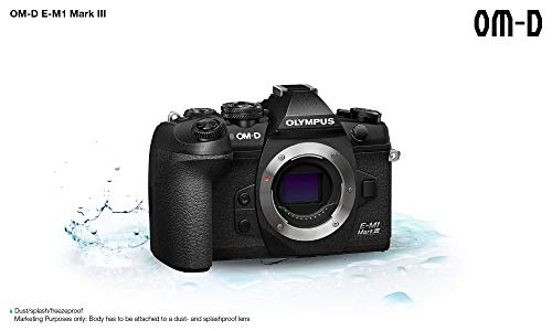 Olympus OMD-EM-1-Mark-III Mirrorless Digital Camera Body Black - Image 6