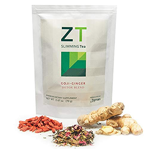Dr. Zisman ZT Slimming Tea | Goji-Ginger Detox Blend | Weight Loss Tea