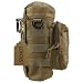 LOVOUS Military MOLLE Tactical Travel Water Bottle Kettle Pouch Carry Bag Case for Outdoor Activities (Coyote Tan)