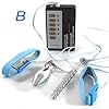 AMAZBEE Chastity Elektrosex Set mit Penis Plug Analplug Harnröhrensonde Elektrostimulation Keuschheitstraining Sexspielzeug für Männer BDSM Zubehör (B) #3